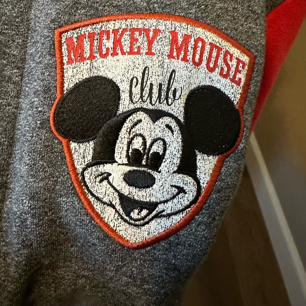 Mickey Mouse Varsity Jacket Size Small - image 2